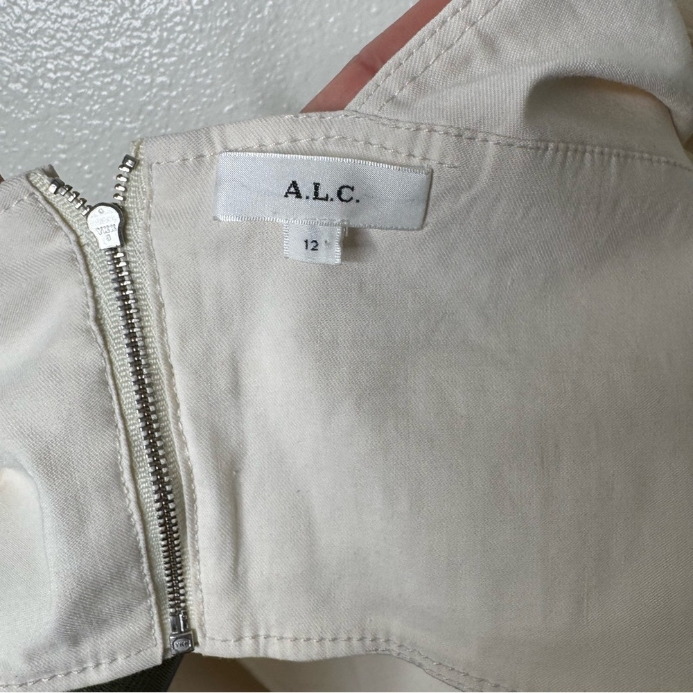 A.L.C. Linen Blend Gianna Top size 12 - Picture 11 of 12